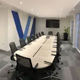 Office fit out large meeting desk