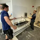 Office fit out workman