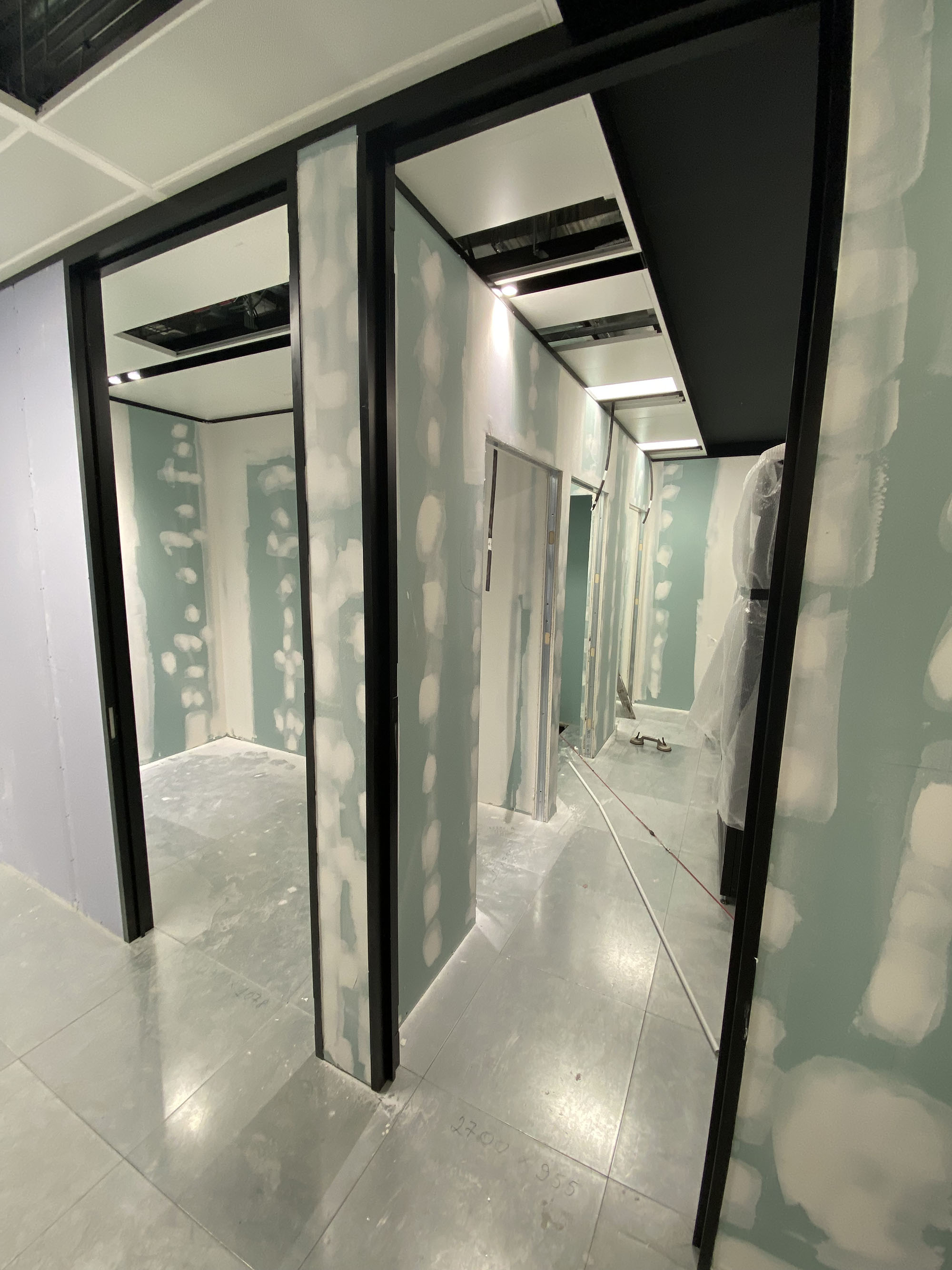 Office fit out work in progress